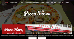 Desktop Screenshot of pizza-flora.fr